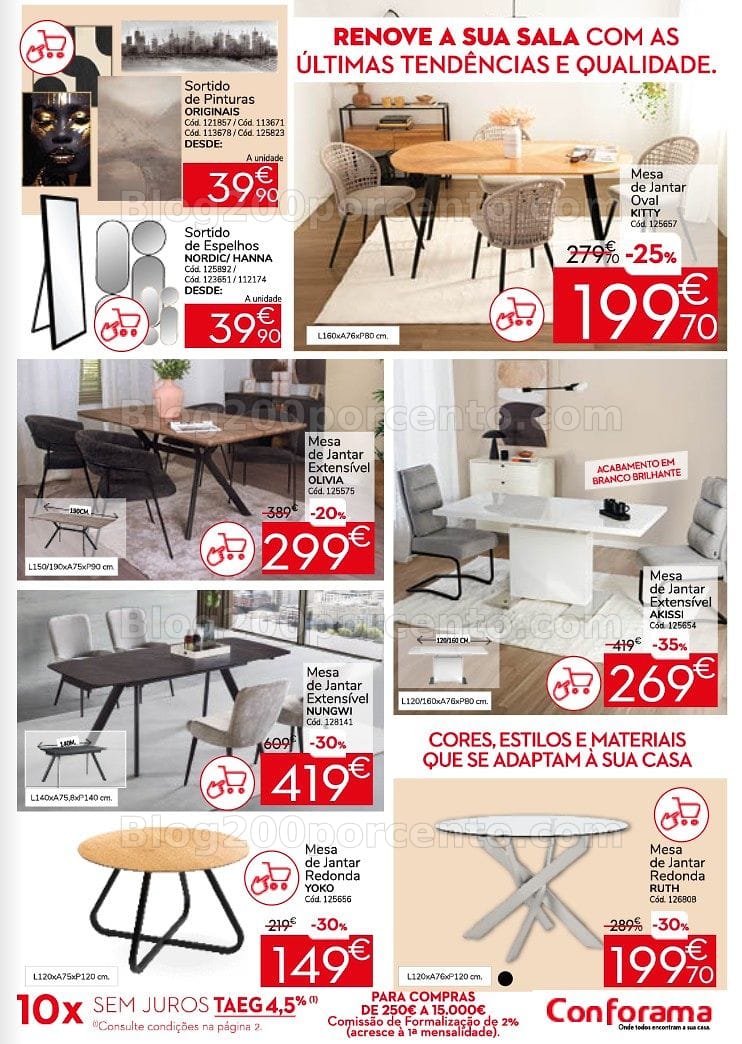 Antevisão Folheto CONFORAMA Promoções até 24 junho